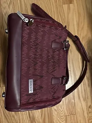 Large Mary Kay Maroon Colored Travel Bag Tote Size 15 X 11 X 10 NICE CONDITION • $39.99