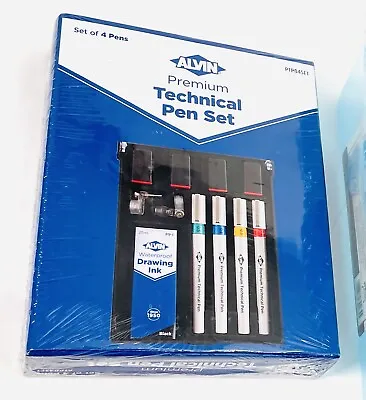 Alvin PTP04SET Technical Pen Box Set Of 4 Drafting Architecture Artist Engineer • $29.99