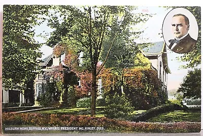 New York NY Buffalo Milburn Home Postcard Old Vintage Card View Standard Post PC • $0.50