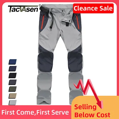 Waterproof Mens Outdoor Hiking Pants Tactical Army Pants Quick Dry Work Trousers • $23.97