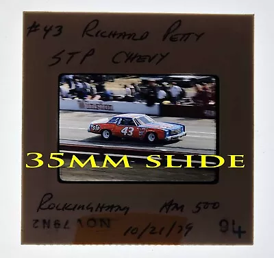 35mm Slide - Richard Petty 1979 #43 Stp Rockingham Nascar #r64v • $9.99