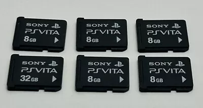 Sony PS Vita Memory Card Official USED 4GB 8GB 16GB 32GB 64GB Direct From Japan • $8