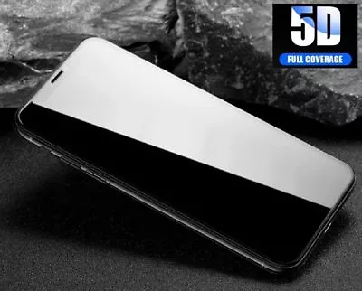 5D Full Cover Tempered Glass Screen Protector For Apple IPhone X 8 7 And S8 S9 • $6.98