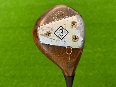 MacGregor Golf PAR 72 BYRON NELSON Persimmon (3) Wood Right Steel Dynamic T • $39.99