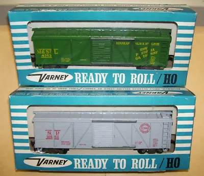 Varney HO Minneapolis & St. Louis And Southern Pacific Box Cars (2) LN In Boxes • $9.99