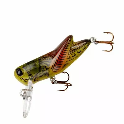 Rebel Crickhopper 1 1/2 Inch Ultralight Waking Crankbait Bass & Trout Lure • $10.49