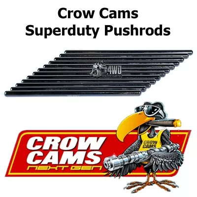 Crow Cams Superduty Pushrods 9.130  For Holden 6 Cyl 173 179 186 X12 PR-926-12 • $178