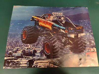 2 Sided Excaliber &Skoal Bandits Vintage Monster Truck Poster  • $5.50