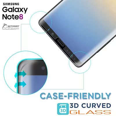 3D Case Friendly Tempered Glass Screen Protector For Samsung Galaxy Note 8 S8 • $5.99