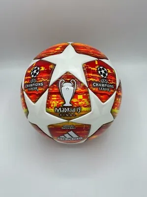 Adidas Madrid Official Match Ball RARE Limited Edition Champions League Size 5 • $89
