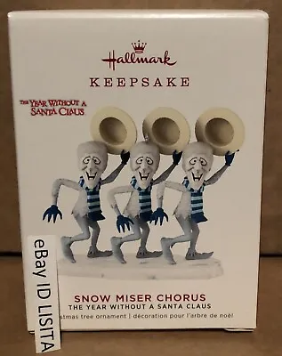 Hallmark 2019 Snow Miser Chorus TheYear Without A Santa Claus Ornament MIMB • $32.99