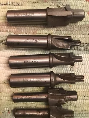 O-Ring Port Tool Cutter  Carbide Tipped Used  Total Lot Of Seven • $109