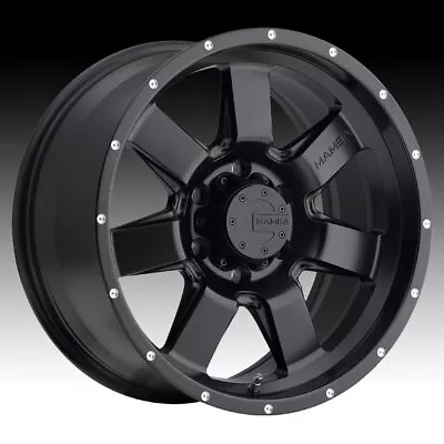 Mamba M14 Matte Black 17x9 6x5.5 -12mm (M147983N12B) • $245.87