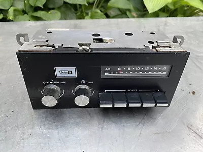 Vtg Indash Gm Radio Dash Chevy Delco Am 1970s 1980s 16051169 Pontiac • $24.99