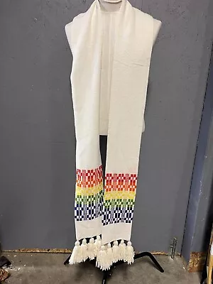 VTG Minister Pastor Priest Clergy Stole Textiles By Piatkowski Dennis RAINBOW • $72.69