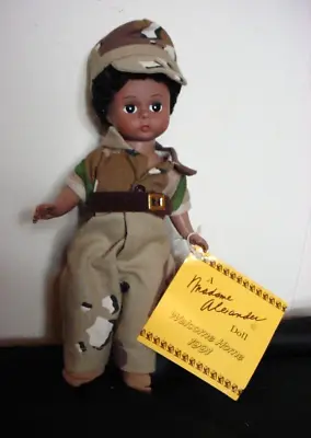 Mme. Alexander Black Welcome Home-1991 Original With Arm-Tag-No Boots • $6.99