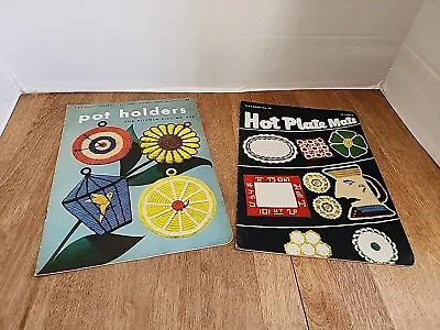 Vintages 50's Pot Holders & Hot Plate Mats Pattern Booklets • $19.95