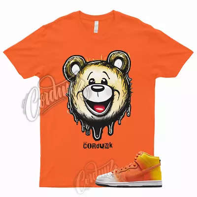 SB Dunk High Sweet Candy Tooth Shirt Amarillo Orange White Black 1 Corn CORBEAR • $24.29