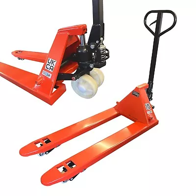 2 Ton Manual Hand Lift Pump Pallet Truck X 2000kg - UKCA + CE Certified • £279