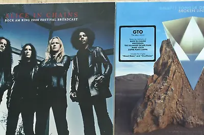 ALICE IN CHAINS Rock Am Ring Fest LP + GIRAFFE TONGUE ORCHESTRA Broken Lines LP • $90.06