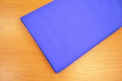 100% Cotton Fabric Sheeting Plain Solid Colours Per Metre Craft Quilting • £6.99