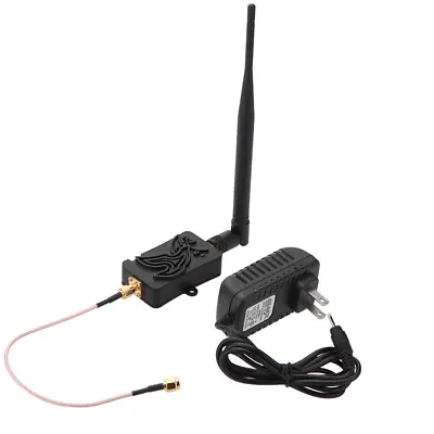 4W Wifi Wireless Amplifier Router 2.4Ghz WLAN BT Signal Booster Antenna New M1O2 • £35.63