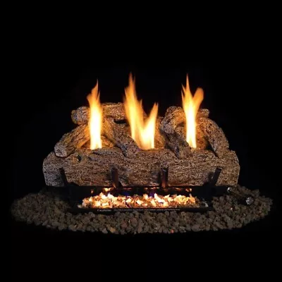 Real Fyre 73-VF9P Vent-Free Live Oak Gas Log Set 30 Inch Propane Gas Manual • $399.99