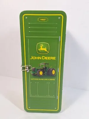 JOHN DEERE Collectible LOCKER TIN JOH DEERE Licensed Product • $14.99