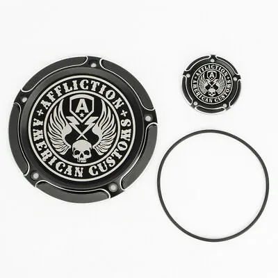 Motorcycle Derby Timer Timing Cover For Harley Twin Cam Dyna Touring Softail 99+ • $60.33