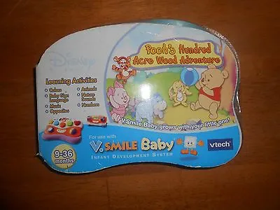 New Vtech V.smile Baby Disney Winnie The Pooh Game Cartridge 9-36 Mo  • $5.99