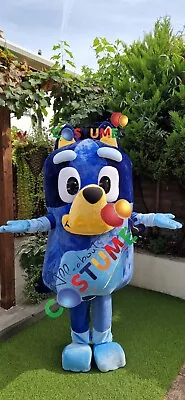 Bluey Bingo Dog 4 Lookalike Costume Mascot Fancy Dress Hire Delivery • £50