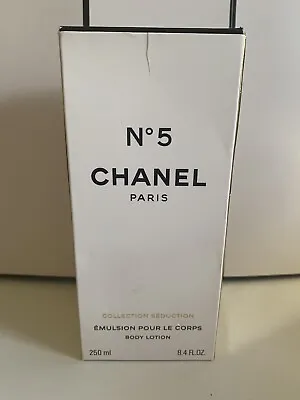 £150 • Buy CHANEL No 5 COLLECTION SEDUCTION BODY LOTION 250ml LTD EDITION GLASS BOTTLE 