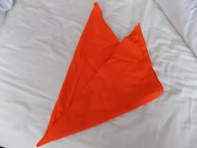 £13 • Buy Cub Scout Boy Scout Uniform  Bright Orange Necker - Young Adult  