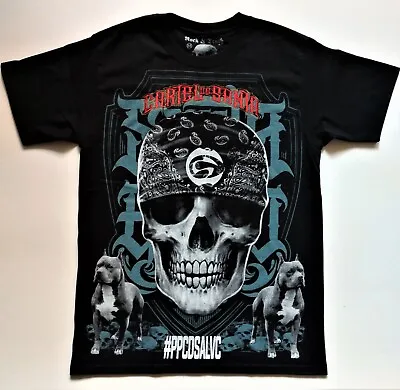CARTEL DE SANTA T-Shirt RARE Embroidered Logo Rap Hip Hop Control Machete Mexico • $31.99
