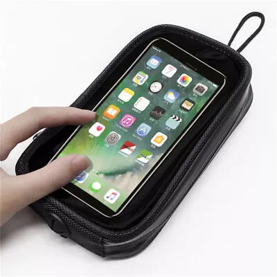 Motorcycle Magnetic Fuel Gas Tank Bag Cell Phone Holder Pouch Case US Waterproof • $27.80