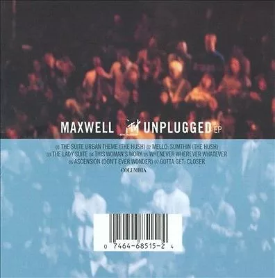 Maxwell: MTV Unplugged CD • $5.58