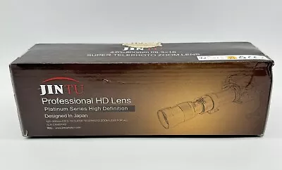 JINTU 420-800mm F/1.8 Telephoto Prime Fixed Full Frame Lens - SLR Cameras • $59.99