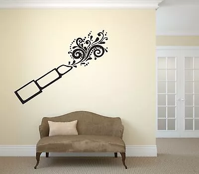 Wall Sticker Lipstick Color Cosmetics Beauty For Image Maker Vinyl Decal (n477) • $21.99