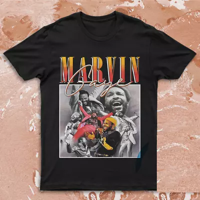 Marvin Gaye Legend T-Shirt Unisex Cotton Tee All Size S To 234XL CA1230 • $18.99