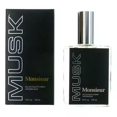 Monsieur Musk By Dana 4 Oz Eau De Toilette Spray For Men *NIB • $21.37