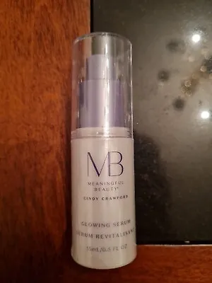 NEW Meaningful Beauty Glowing Serum By Cindy Crawford .5 Oz / 15 Ml Sealed • $24.95