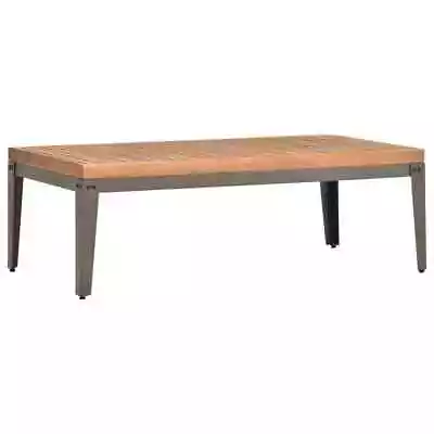 Garden Coffee Table 110x55x36 Cm Solid Acacia Wood • £76.99