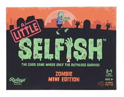 Little Selfish: Zombie Mini Edition By Ridley's Games • £9