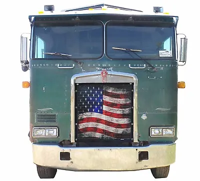 Kenworth K100E Premium Mesh 'Old Glory' Bug Screen • $124