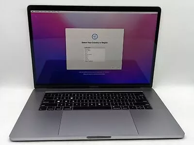 APPLE MACBOOK PRO A1990 15  I7 2.2GHz 2018 16GB 512GB *GRADE D* • $339.99