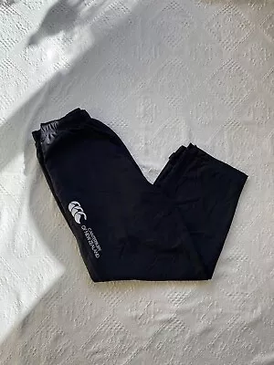 Women’s Black Canterbury Tracksuit Bottoms Size 16 Great Condition • £30