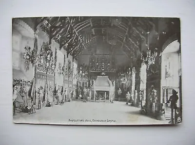 Edinburgh Castle Postcard - Banqueting Hall. (Ingle Series) • £2.79