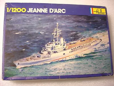 NEW! Heller #008 1:1200 JEANNE D'ARC Navy Helicopter Carrier French Warship Kit • $12.99