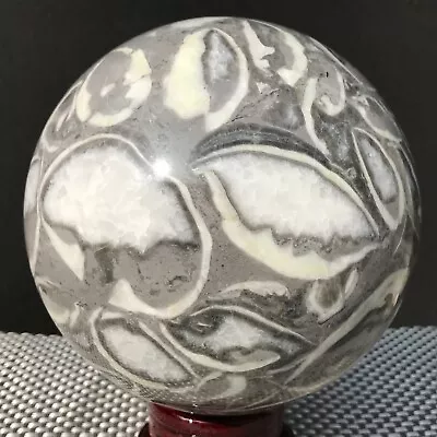 $1.25 • Buy 4003G Natural Zebra Stone Jasper Crystal Ball Healing Spirit Balloon