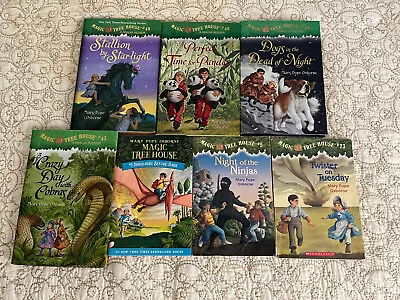 Magic Tree House (set Of 7 Books) • $6